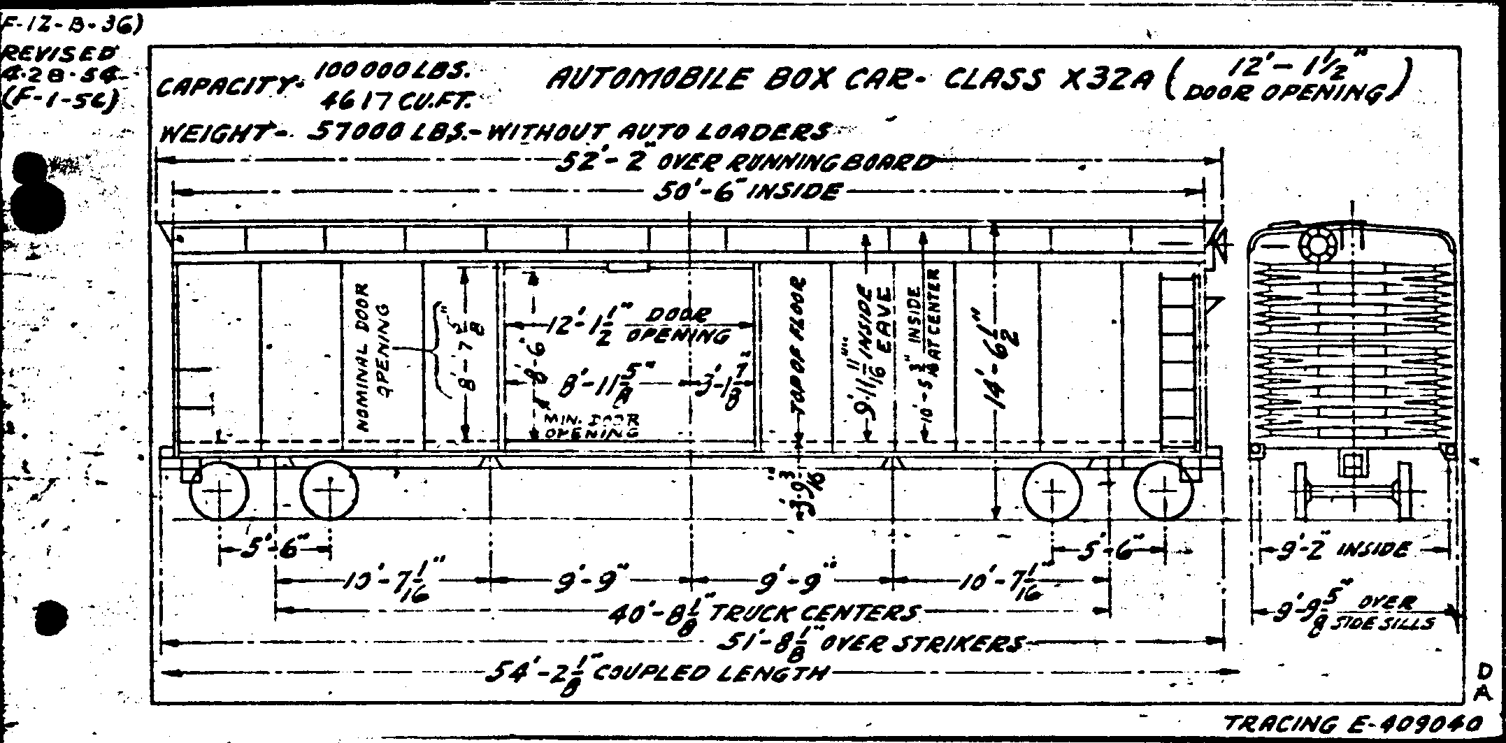 X32a-Automobile Box Car