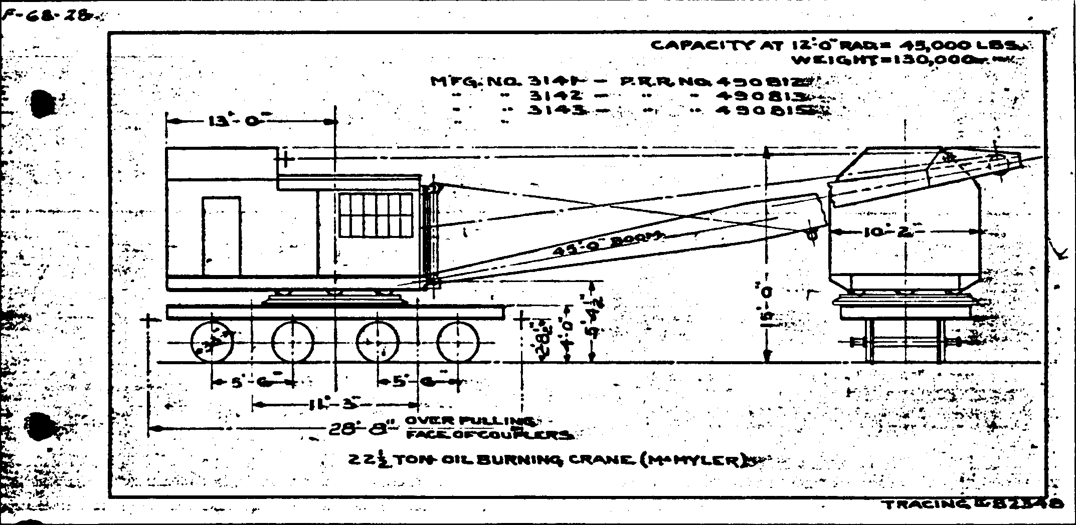 22.5 ton McMyler-Crane