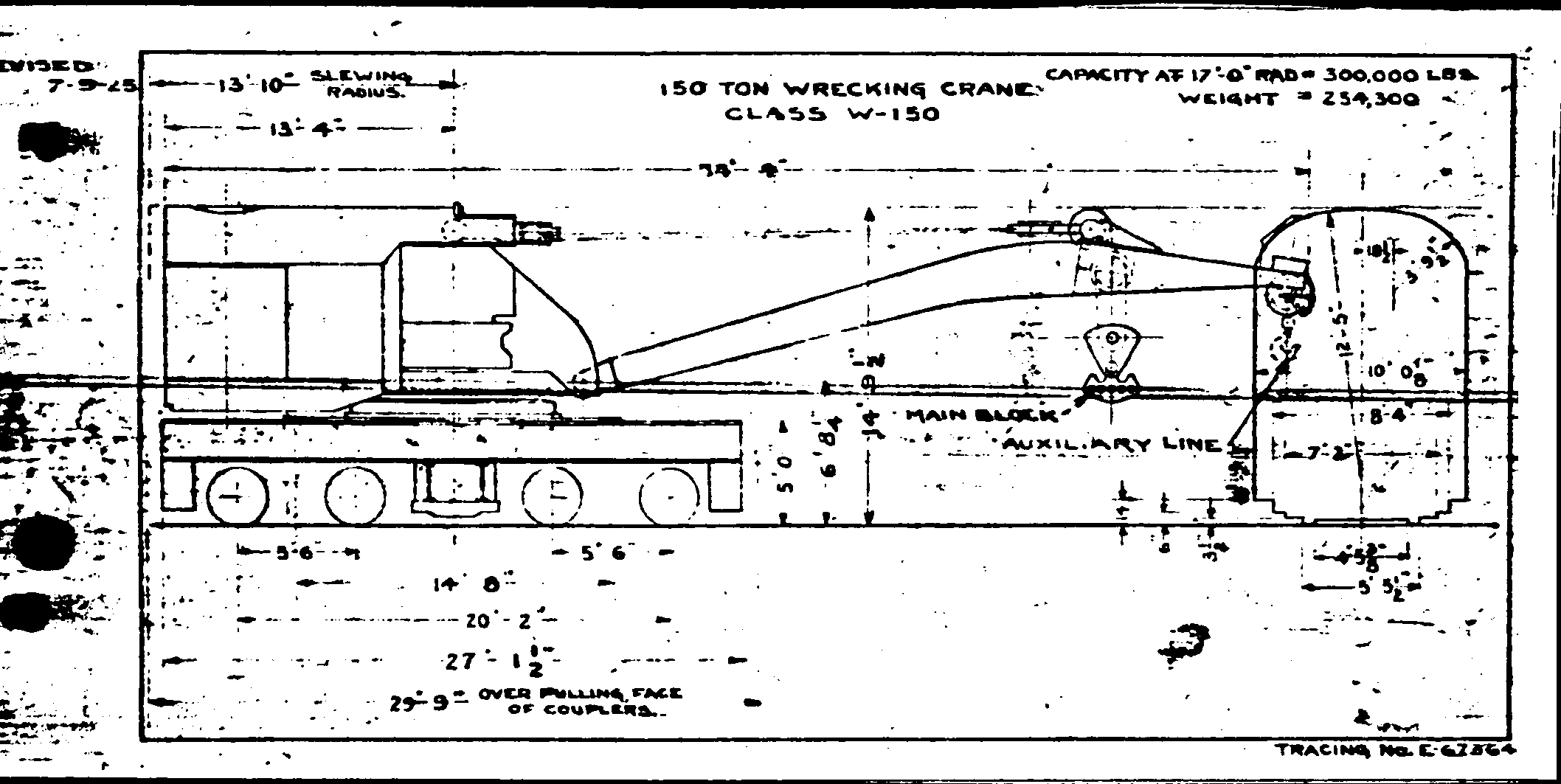 W150-150 Ton Wrecking Crane