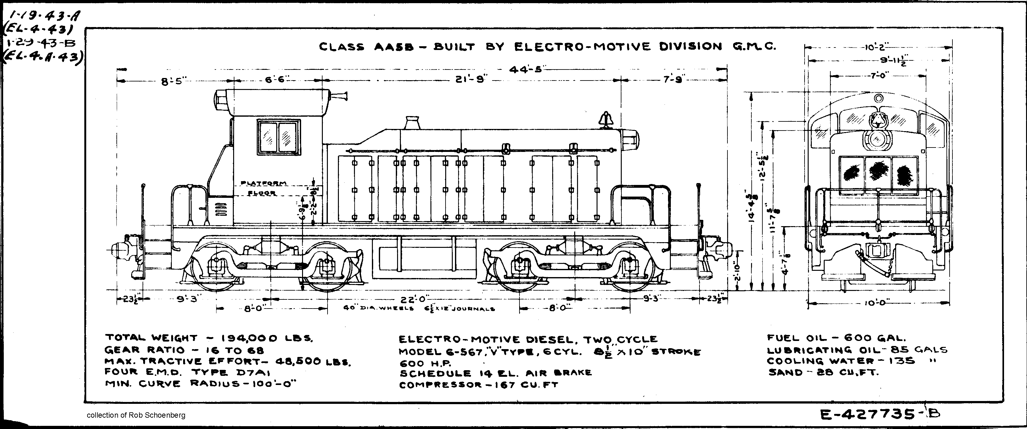 AA5b (ES-6)-EMD SW1