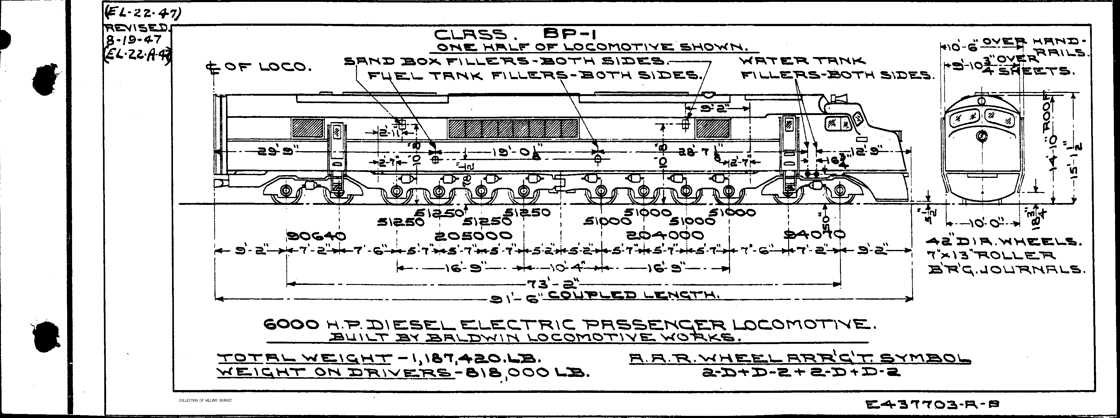 BP-1 (BP-60)-Baldwin DR12-8-30