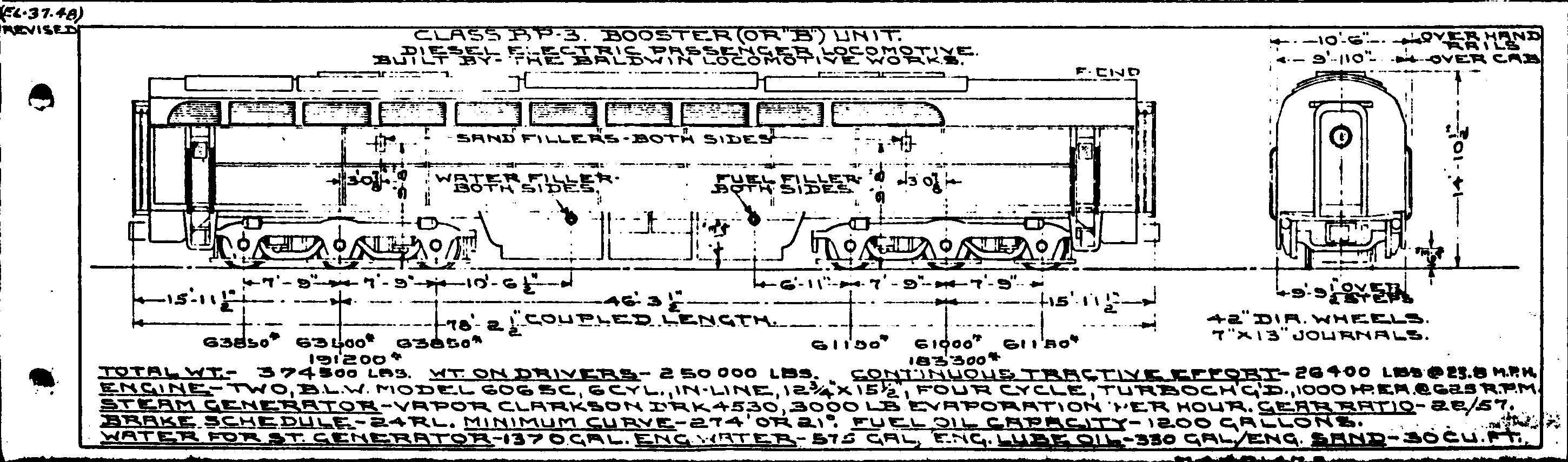 BP-3 (BP-20) ~B~-Baldwin DR-6-4-20