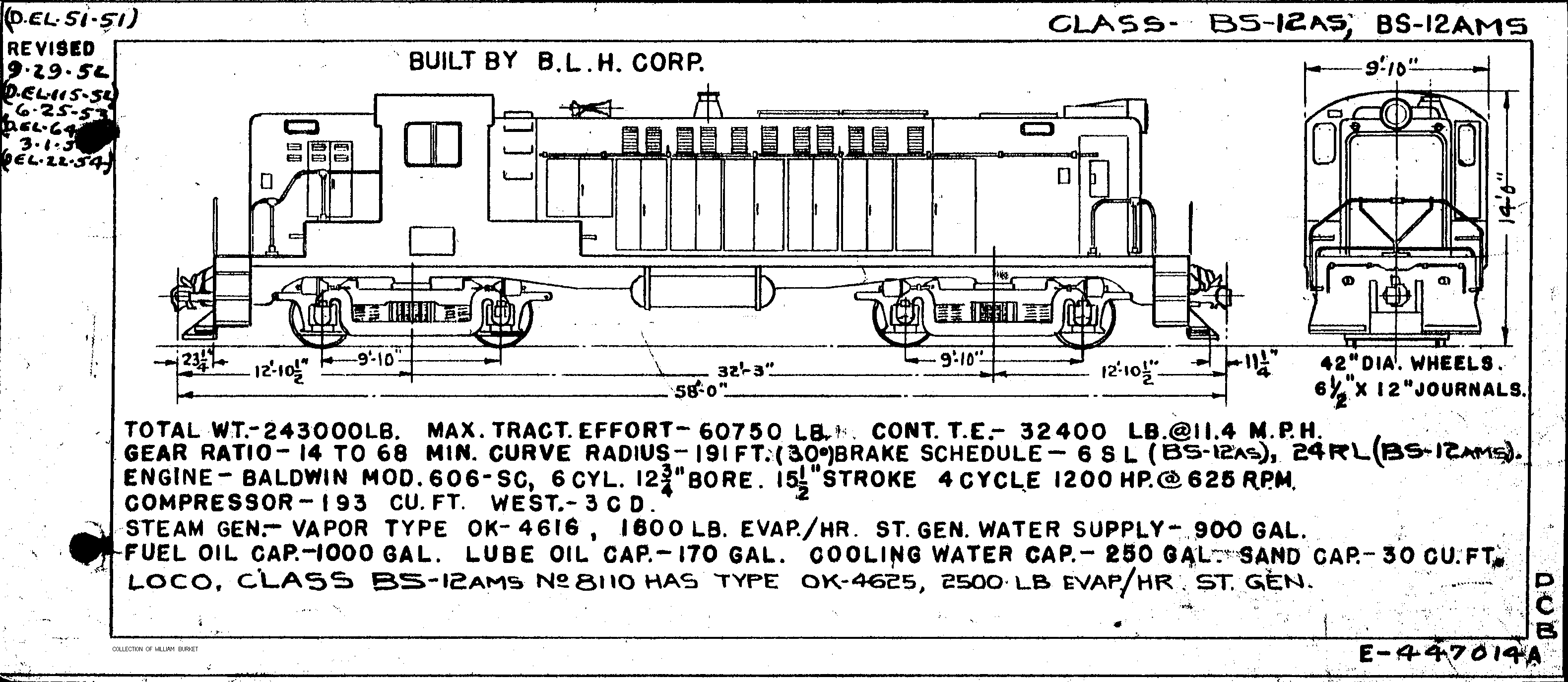 BS-12as, BS-12ams-Baldwin RS12