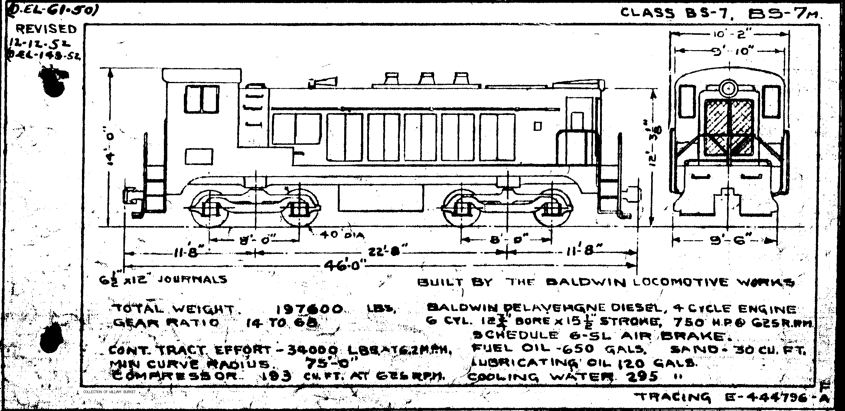 BS-7, BS-7m-Baldwin DS-4-4-750
