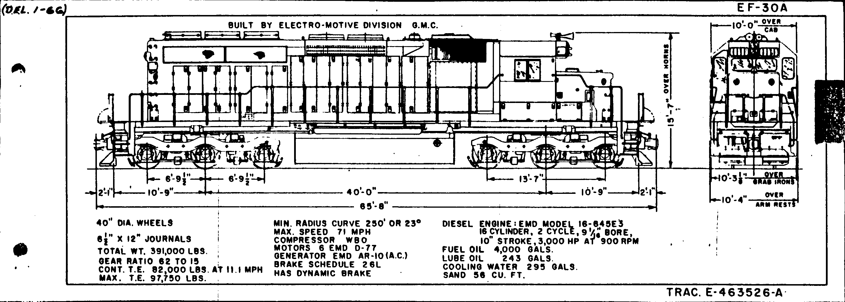 EF-30a-EMD SD40