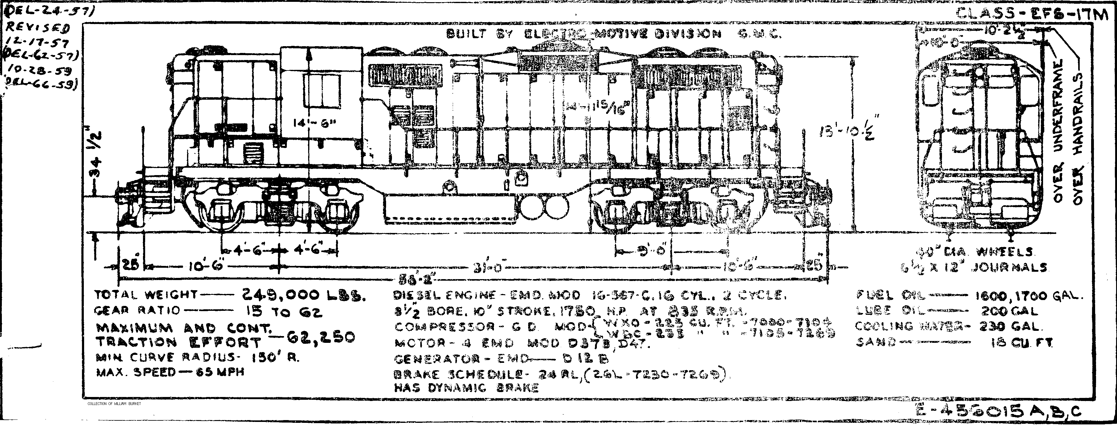 EFS-17m ~A~-EMD GP9 ~A~