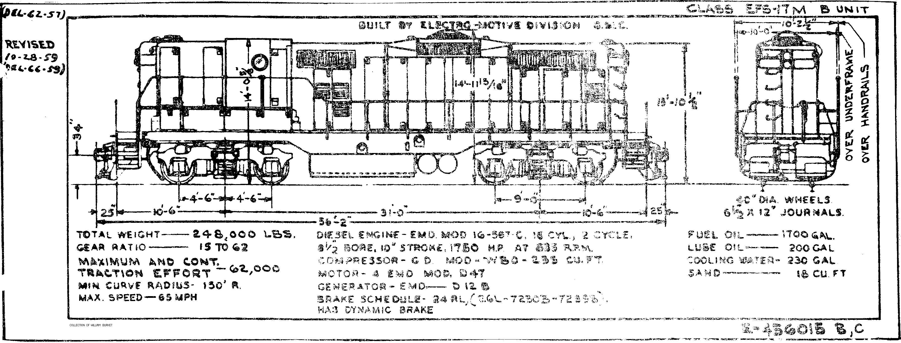 EFS-17m ~B~-EMD GP9 ~B~