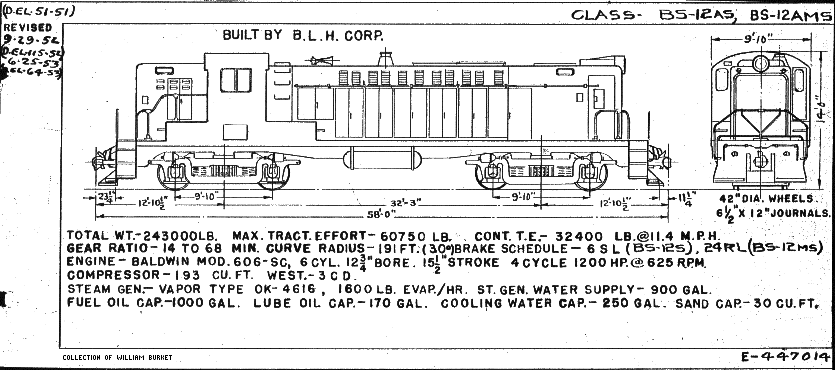 BS-12as, BS-12ams-Baldwin RS12