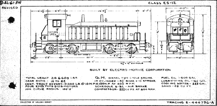 ES-12-EMD SW7/SW9/SW1200