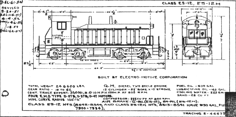 ES-12/ES-12m-EMD SW7/SW9/SW1200