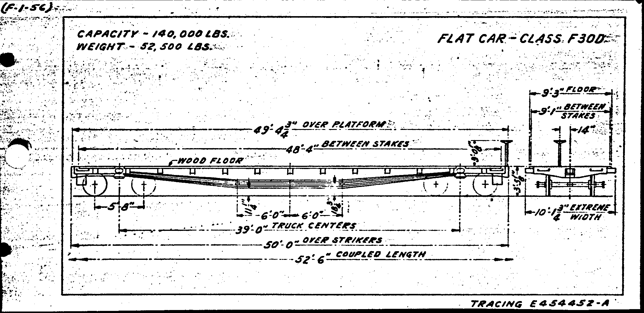 F30d-Flat Car