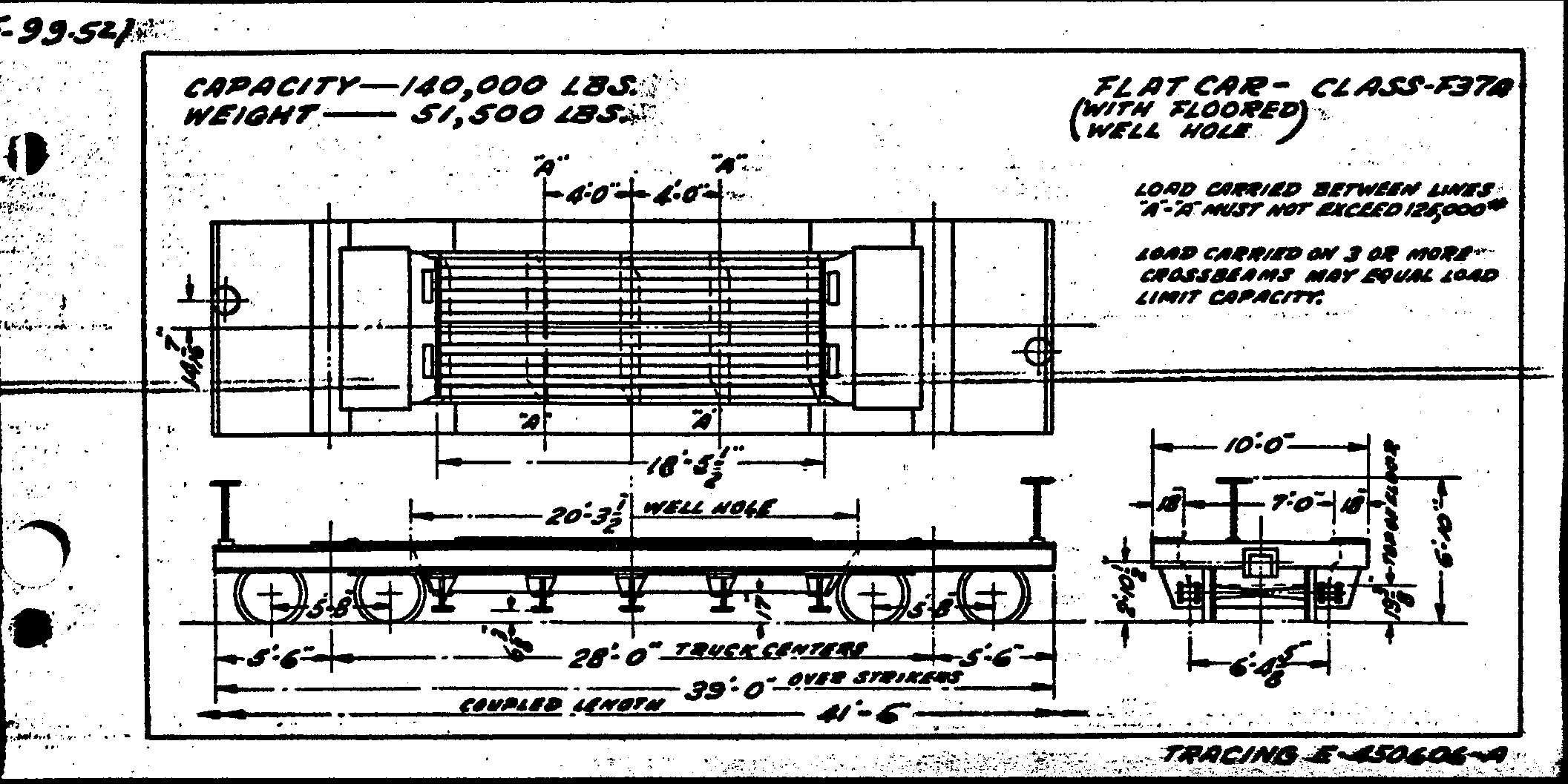 F37a-Flat Car