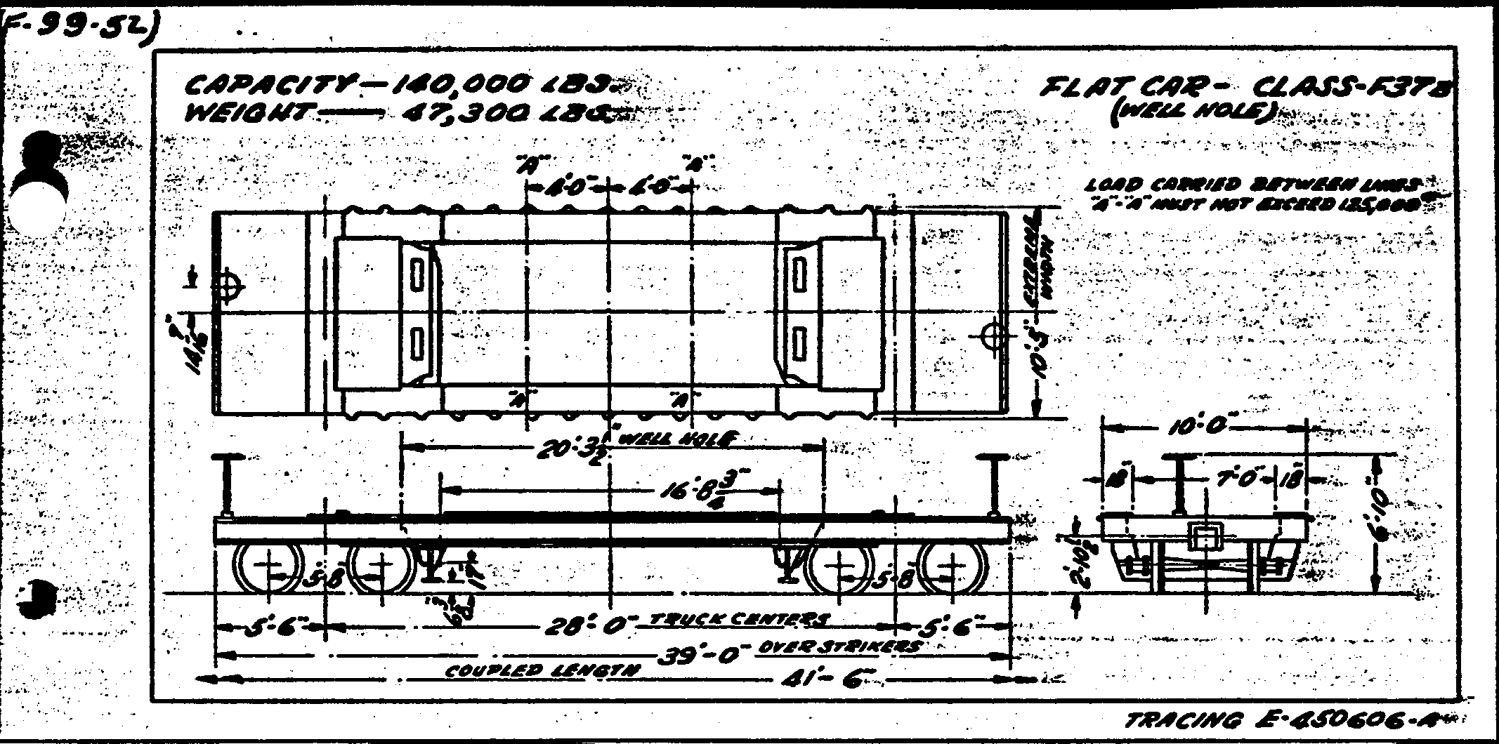 F37b-Flat Car