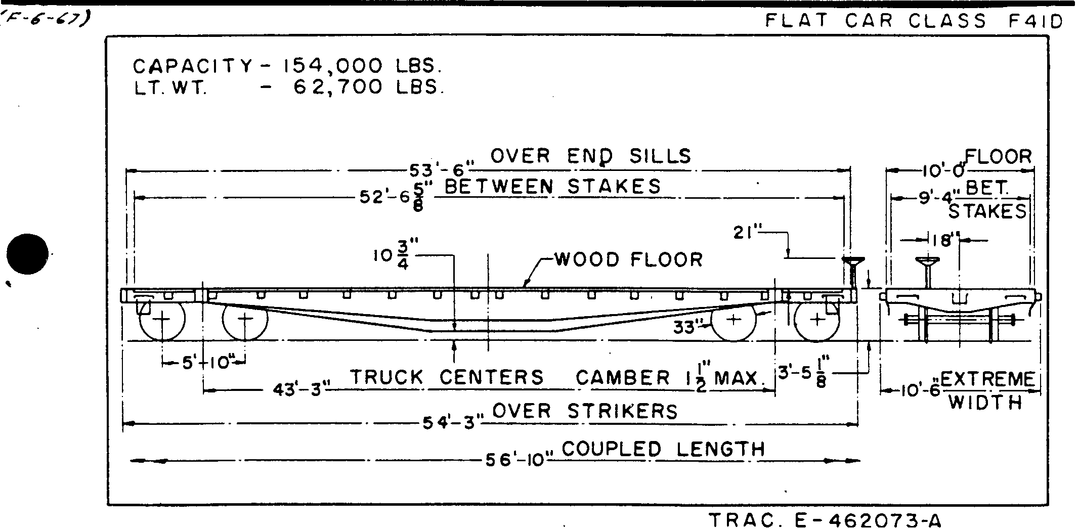 F41d-Flat Car