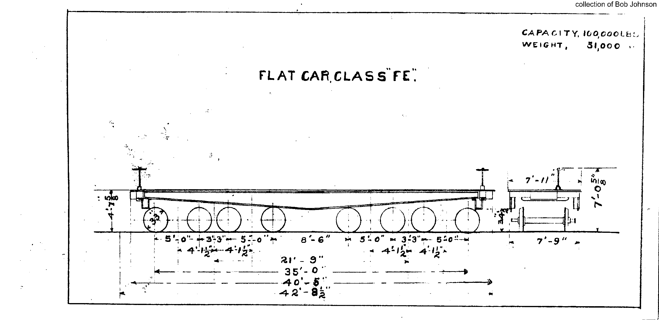 FE-Flat Car