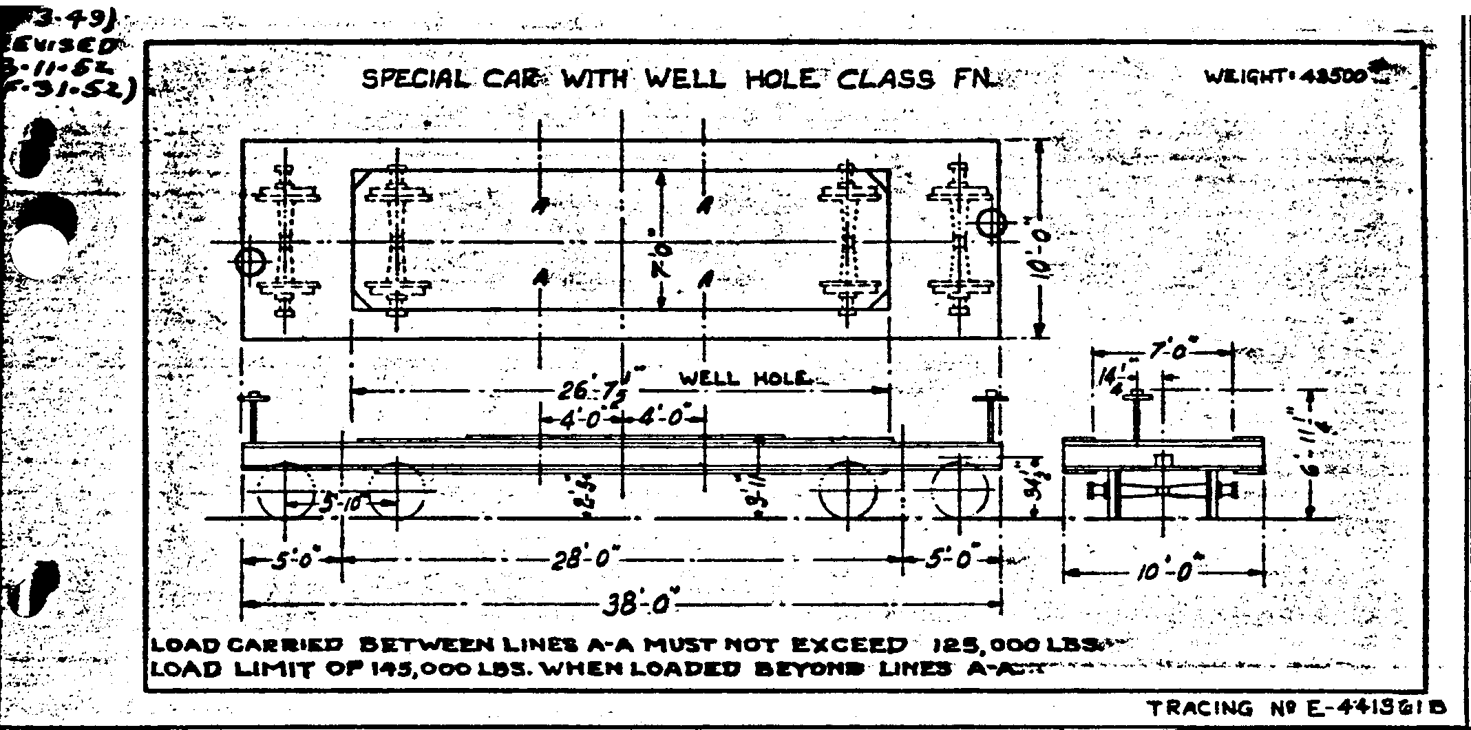 FN-Special Car with Well Hole