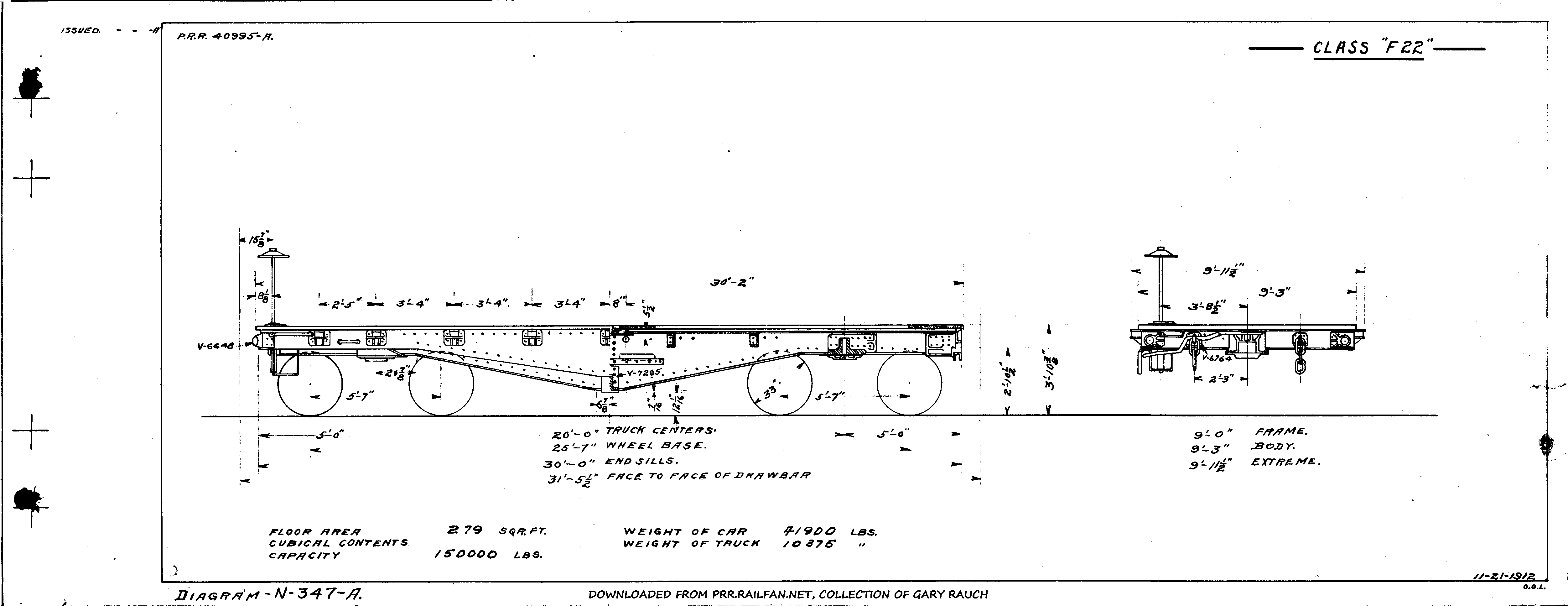 F22-Flat Car