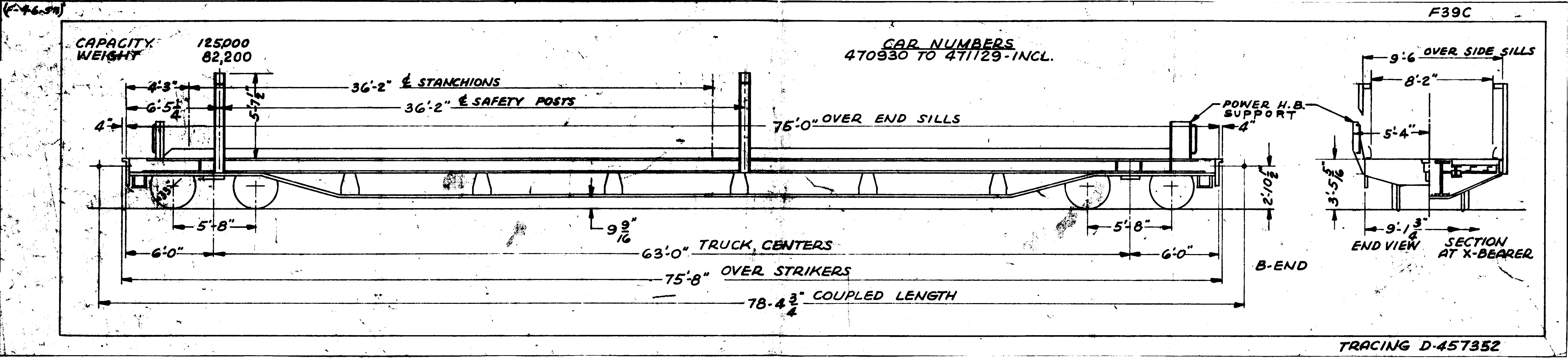F39c-Flat Car