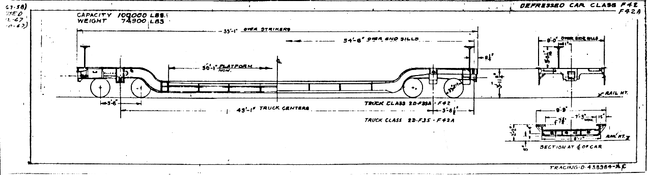 F42,F42a-Depressed Car