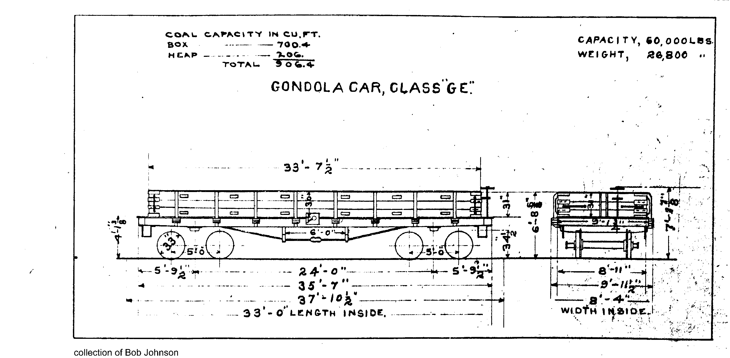 GE 3 board-Gondola Car