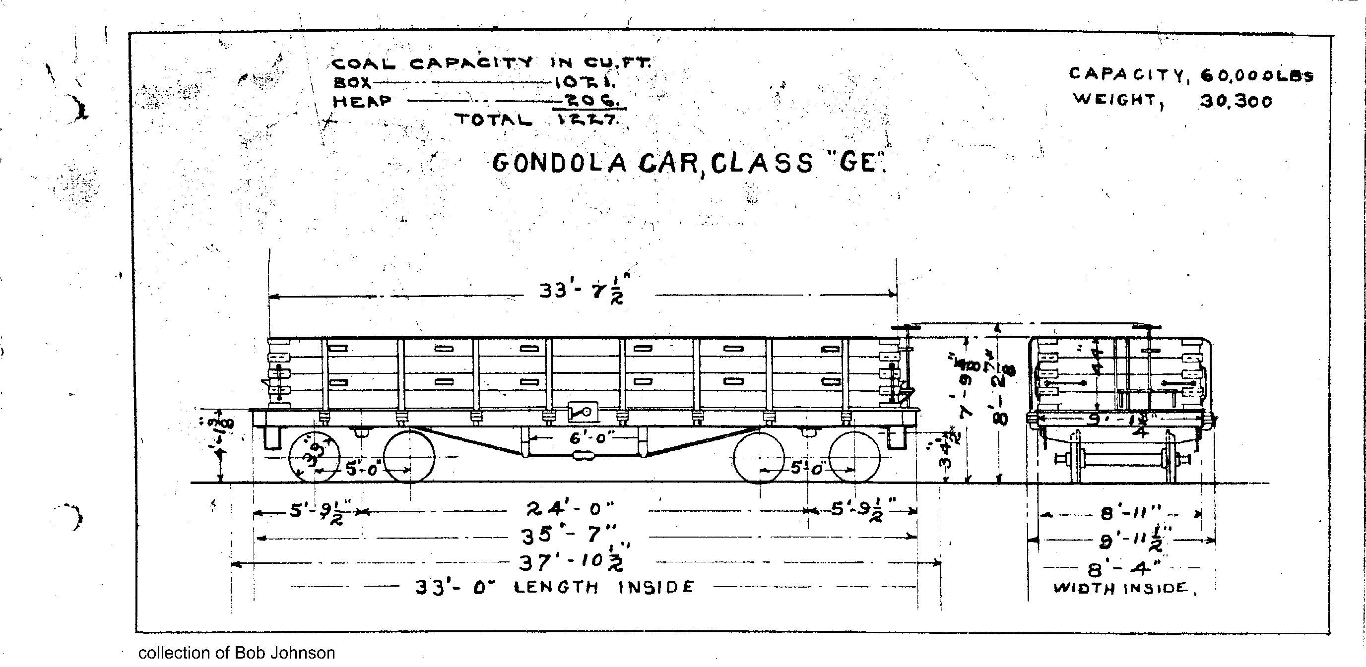 GE 4 board-Gondola Car