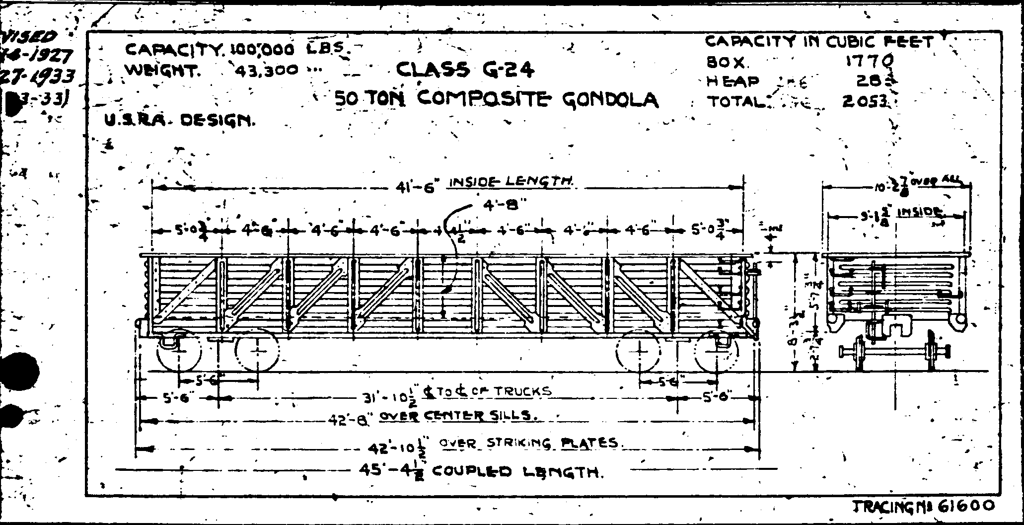 G24-wood-Gondola Car