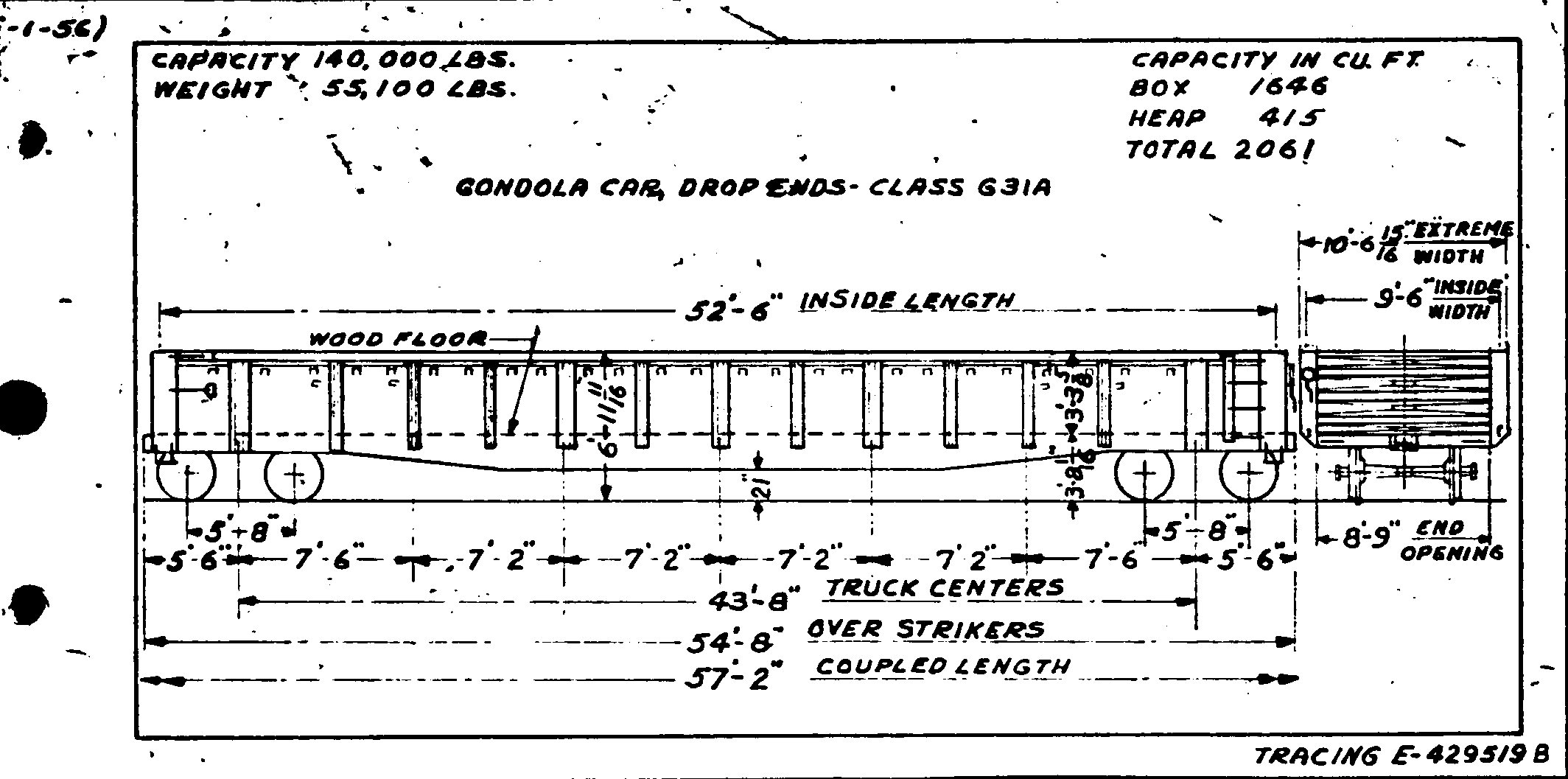 G31a-Gondola Car