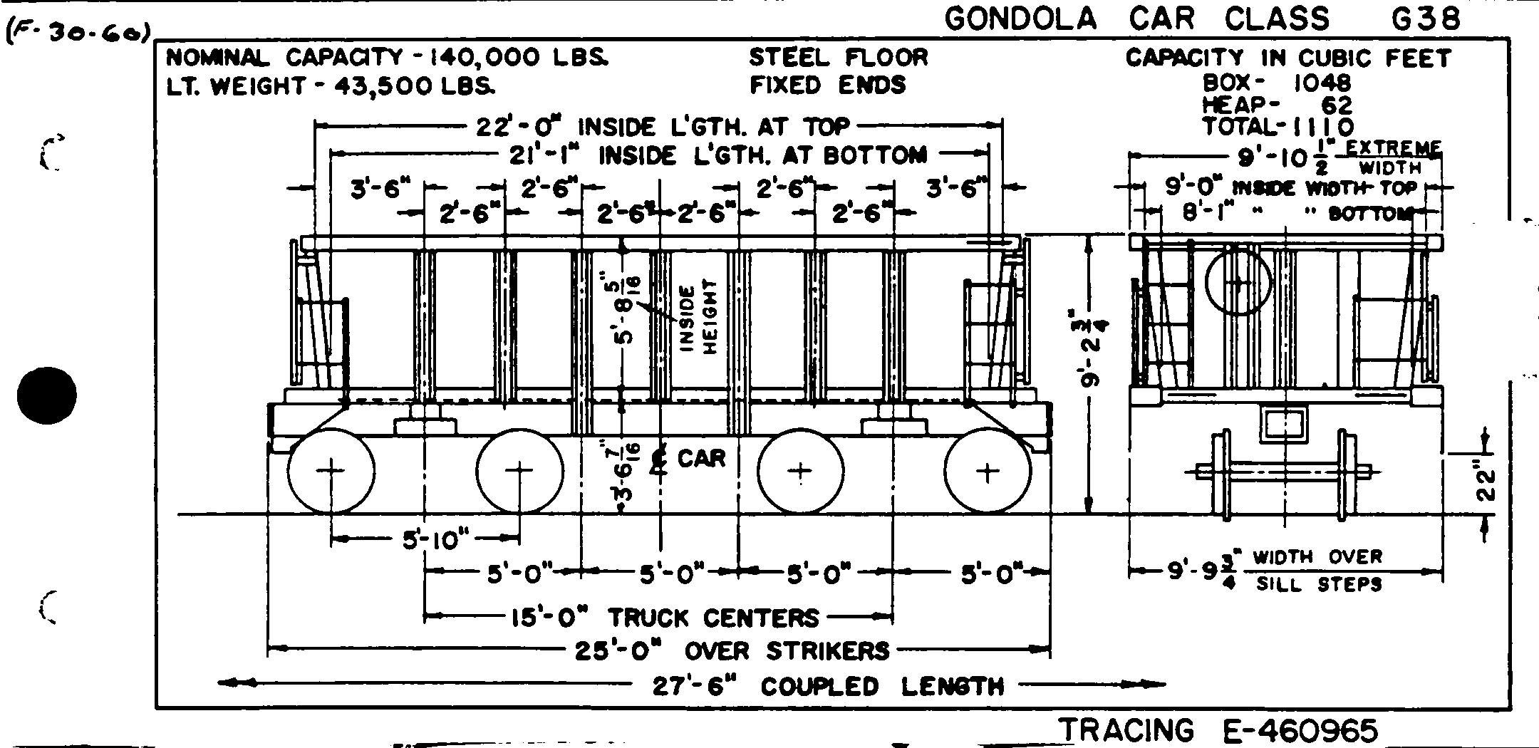 G38-Gondola Car