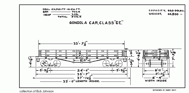 GE 3 board-Gondola Car
