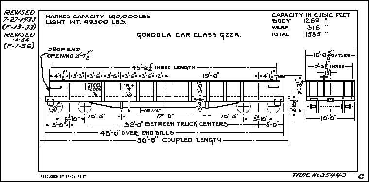 G22a-Gondola Car