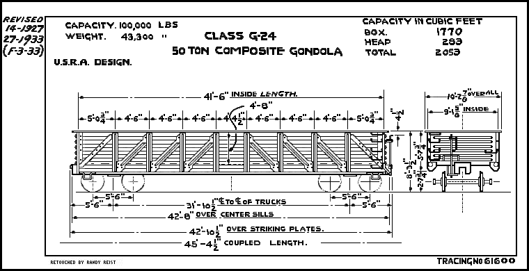 G24-wood-Gondola Car