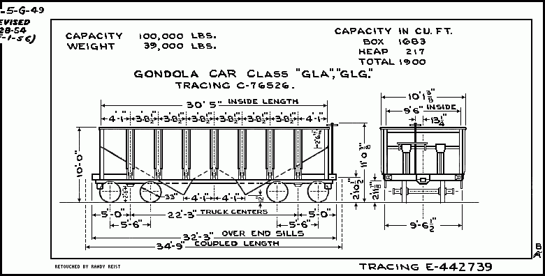 GLa,GLg-Gondola Car