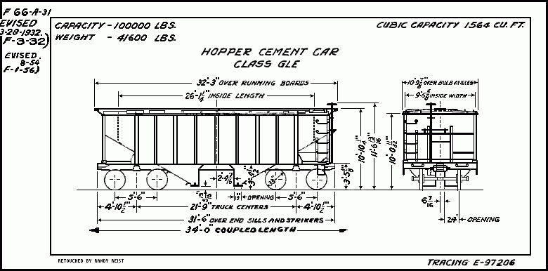 GLe-Hopper Cement Car