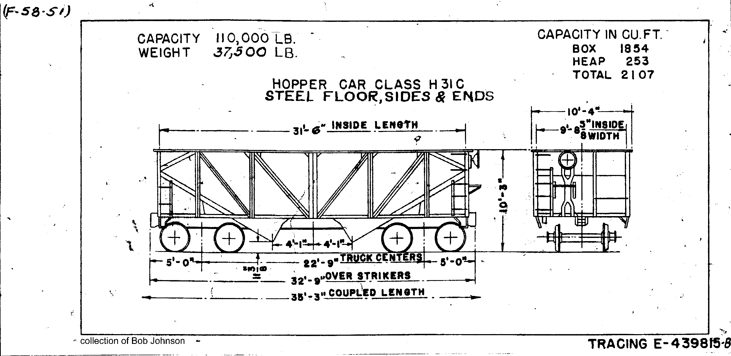 H31c-Hopper Car