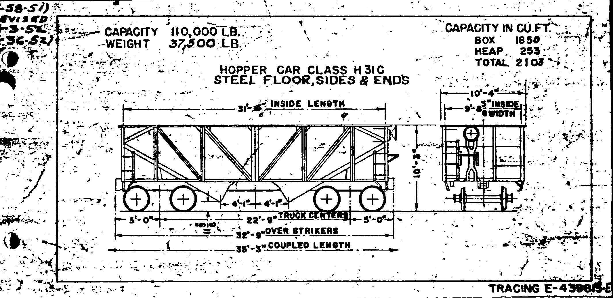 H31c-Hopper Car