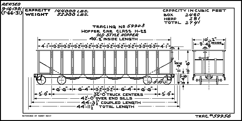 H25-Hopper Car