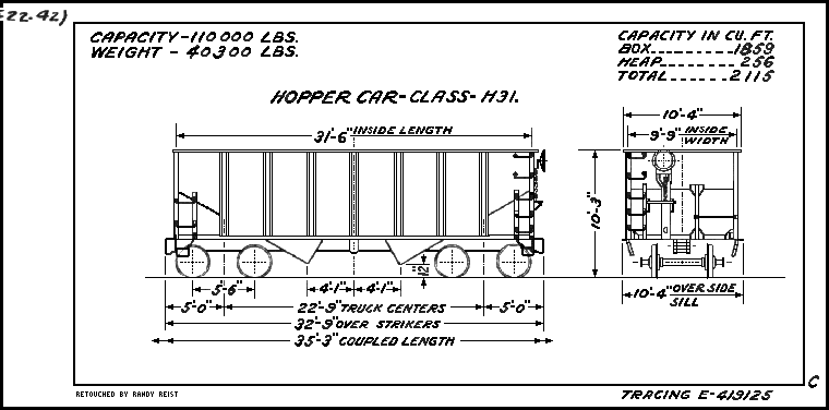 H31-Hopper Car