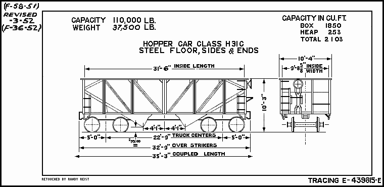H31c-Hopper Car