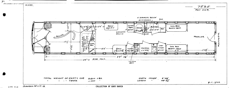 Pay Car #7595-Pay Car