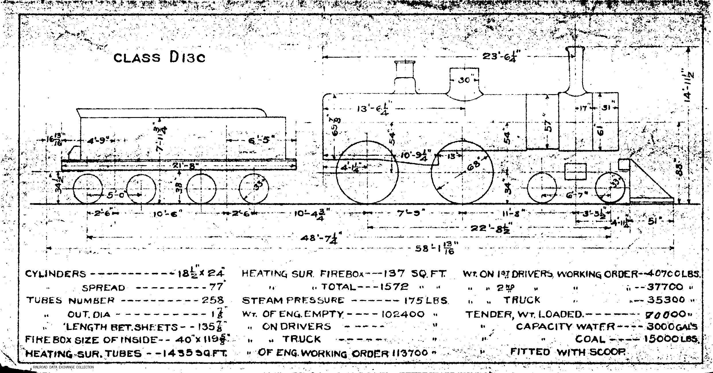 D13c-4-4-0 Steam Loco