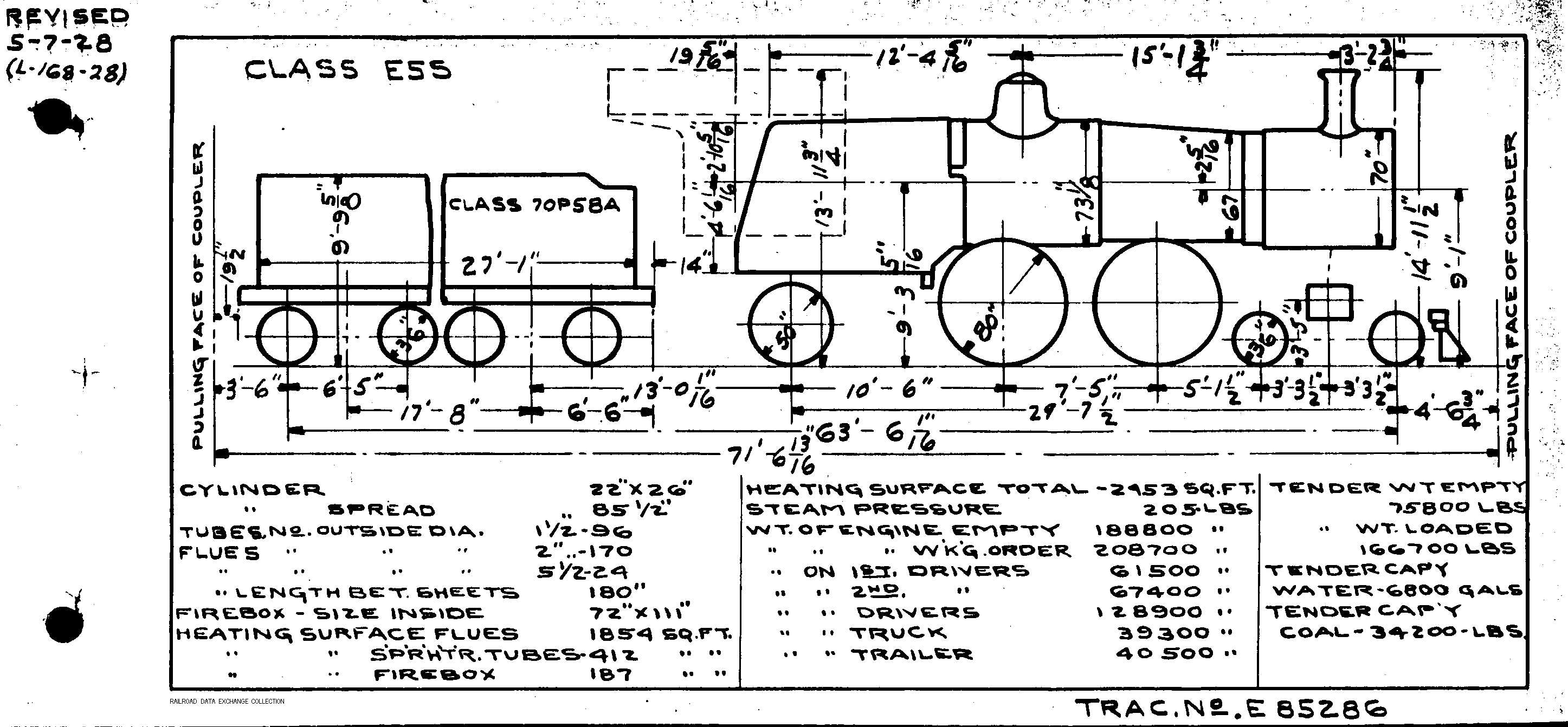 E5s-4-4-2 Steam Loco