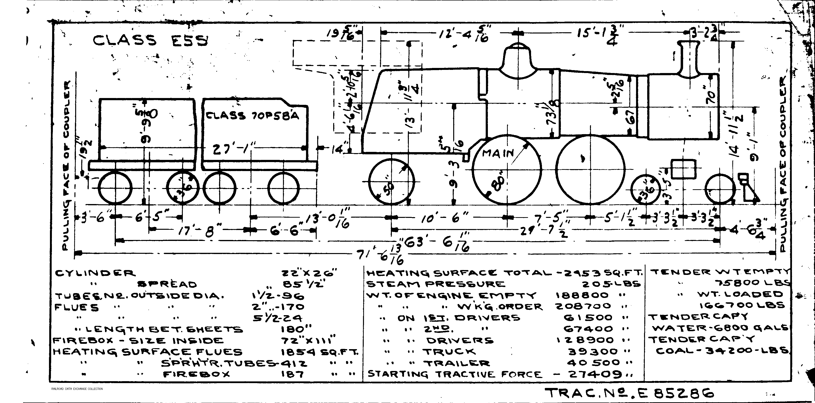 E5s-4-4-2 Steam Loco