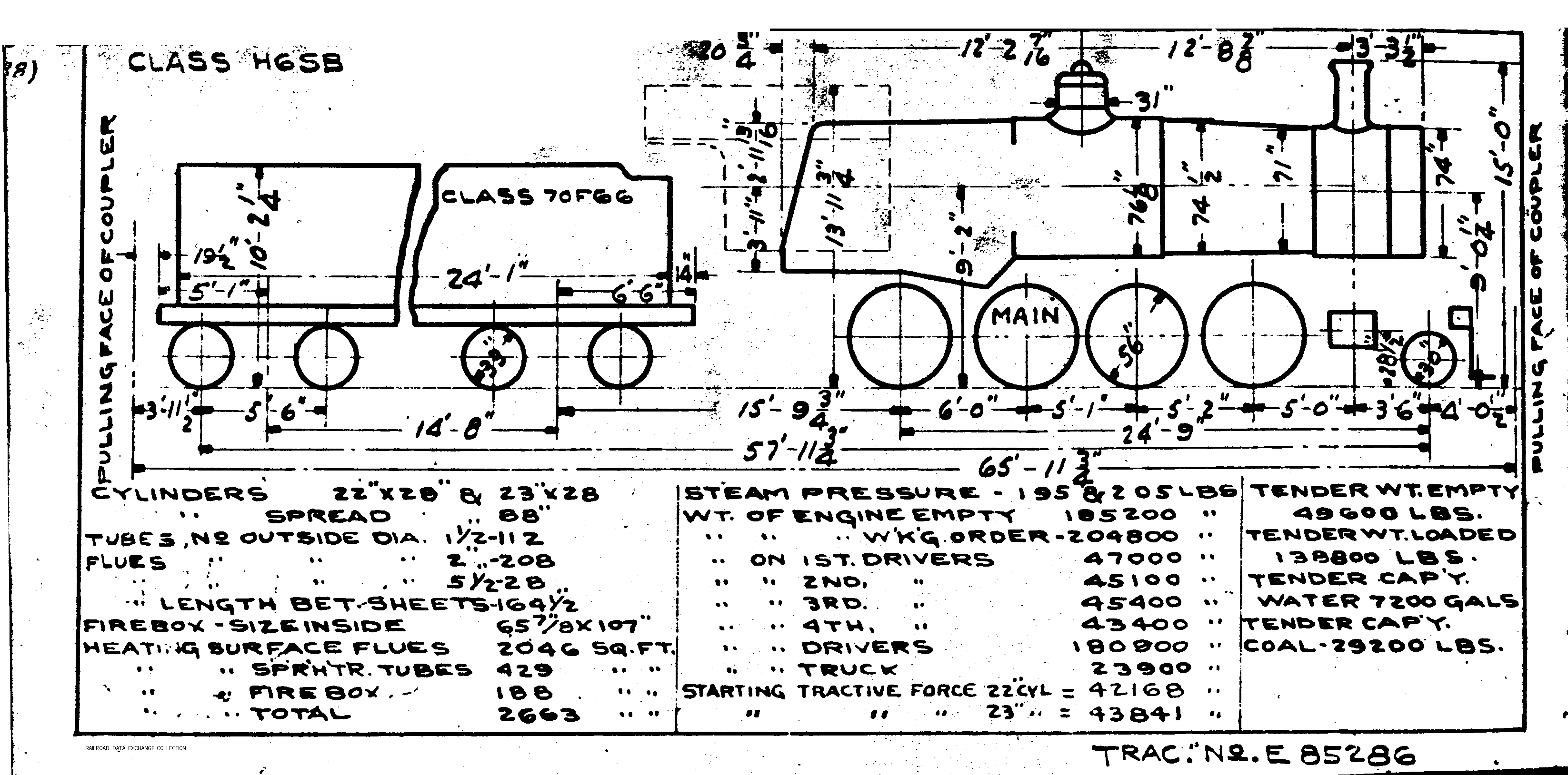 H6sb-2-8-0 Steam Loco