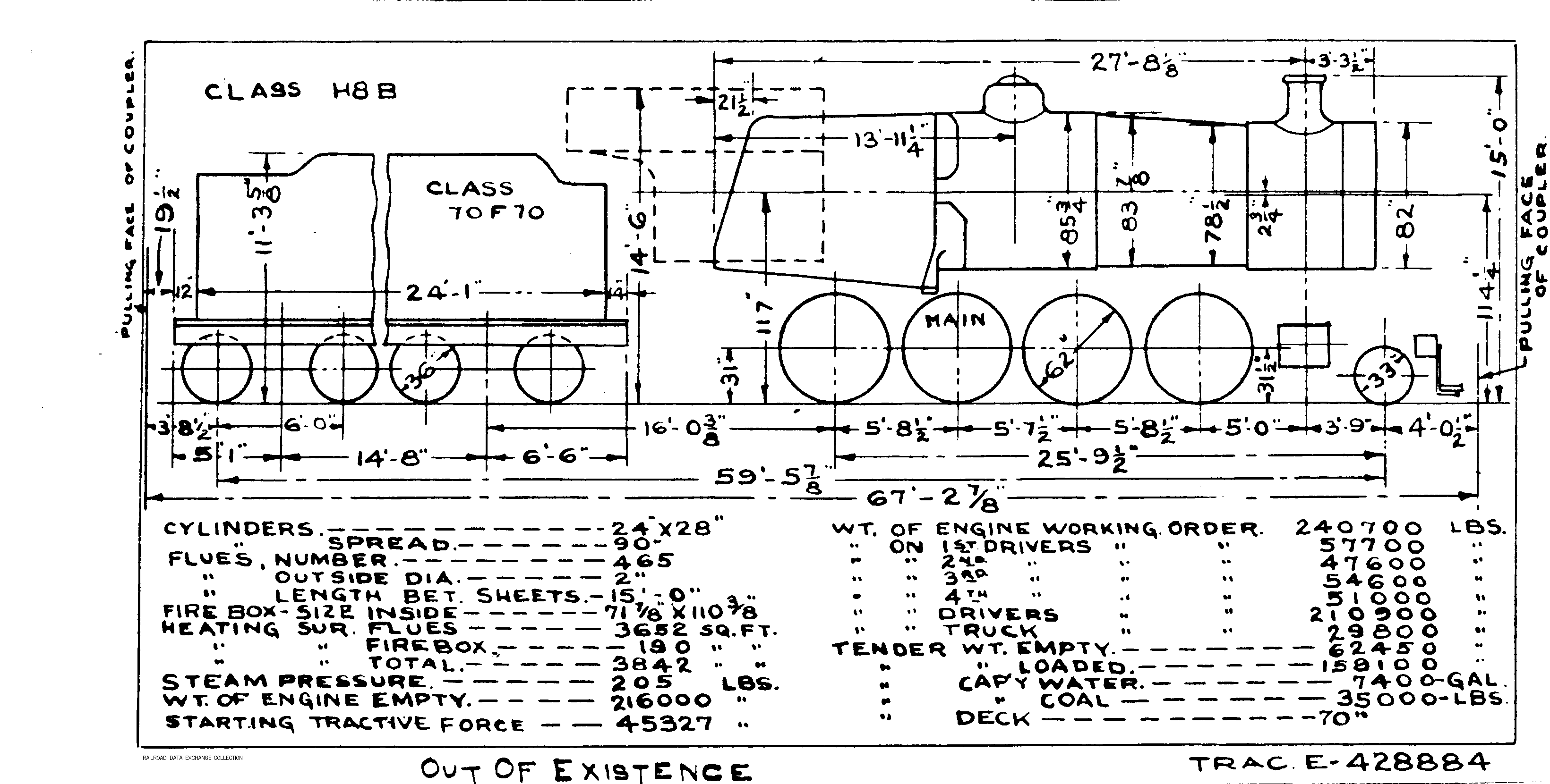 H8b-2-8-0 Steam Loco