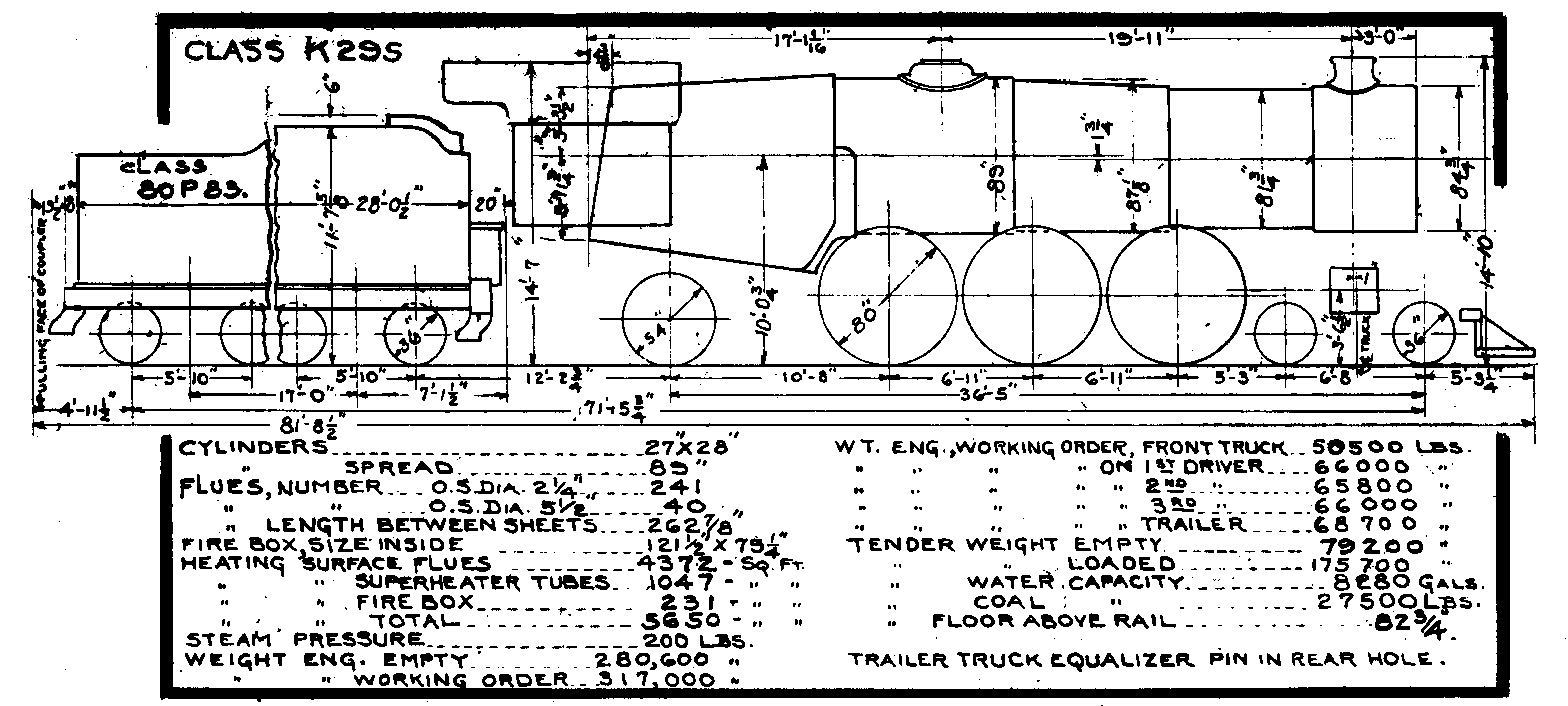 K29s-4-6-2 Steam Loco