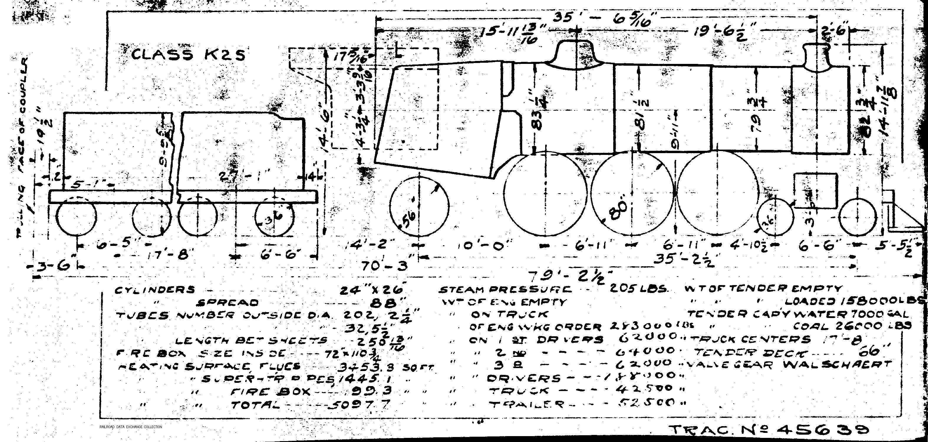 K2s-4-6-2 Steam Loco