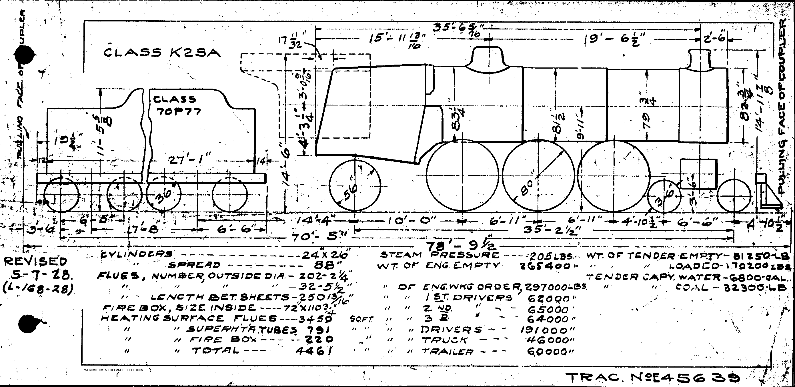 K2sa-4-6-2 Steam Loco
