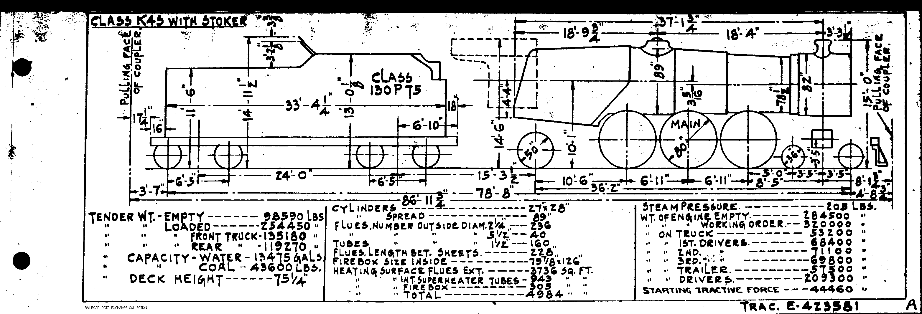K4s-4-6-2 Steam Loco