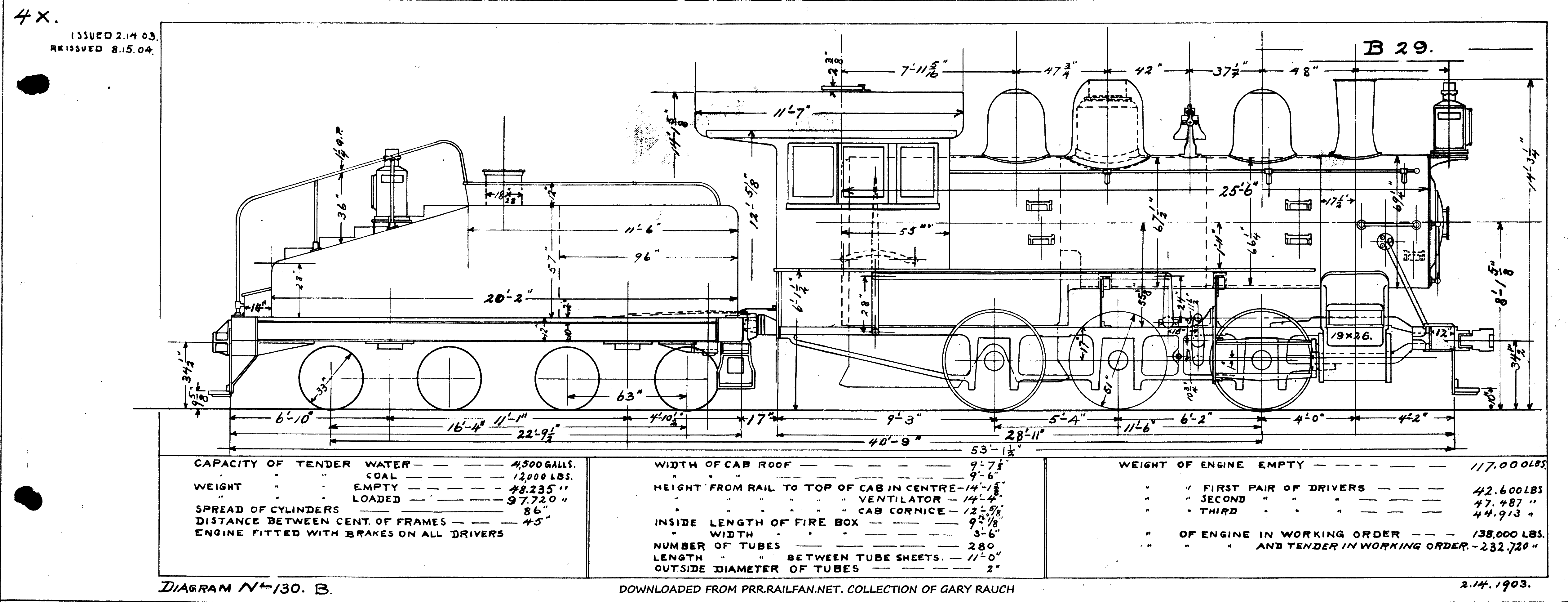 B29-0-6-0 Steam Loco