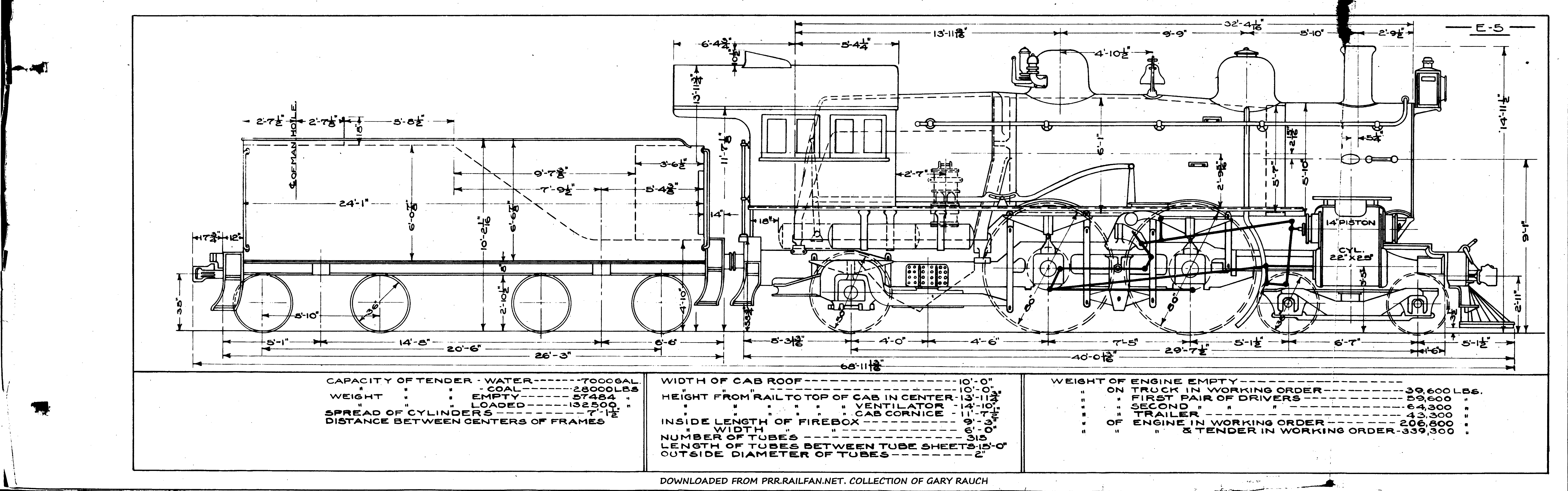 E5-4-4-2 Steam Loco
